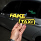 Karglow FAKE TAXI electric sticker - KarGlow