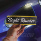 NIGHT RUNNER electric sticker