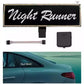 NIGHT RUNNER electric sticker - KarGlow