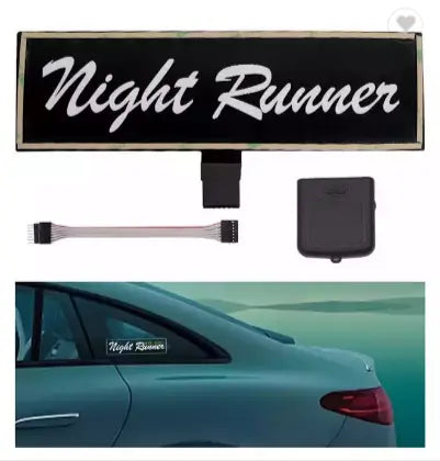 NIGHT RUNNER electric sticker - KarGlow