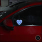 Karglow 'DRIVE SAFE' electric sticker - KarGlow
